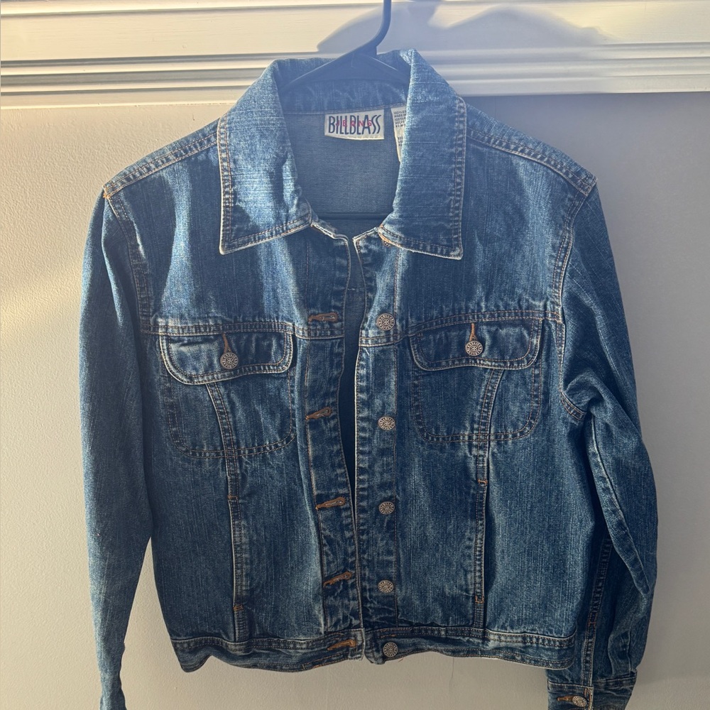 Bill Blass Classic Blue Denim Jacket